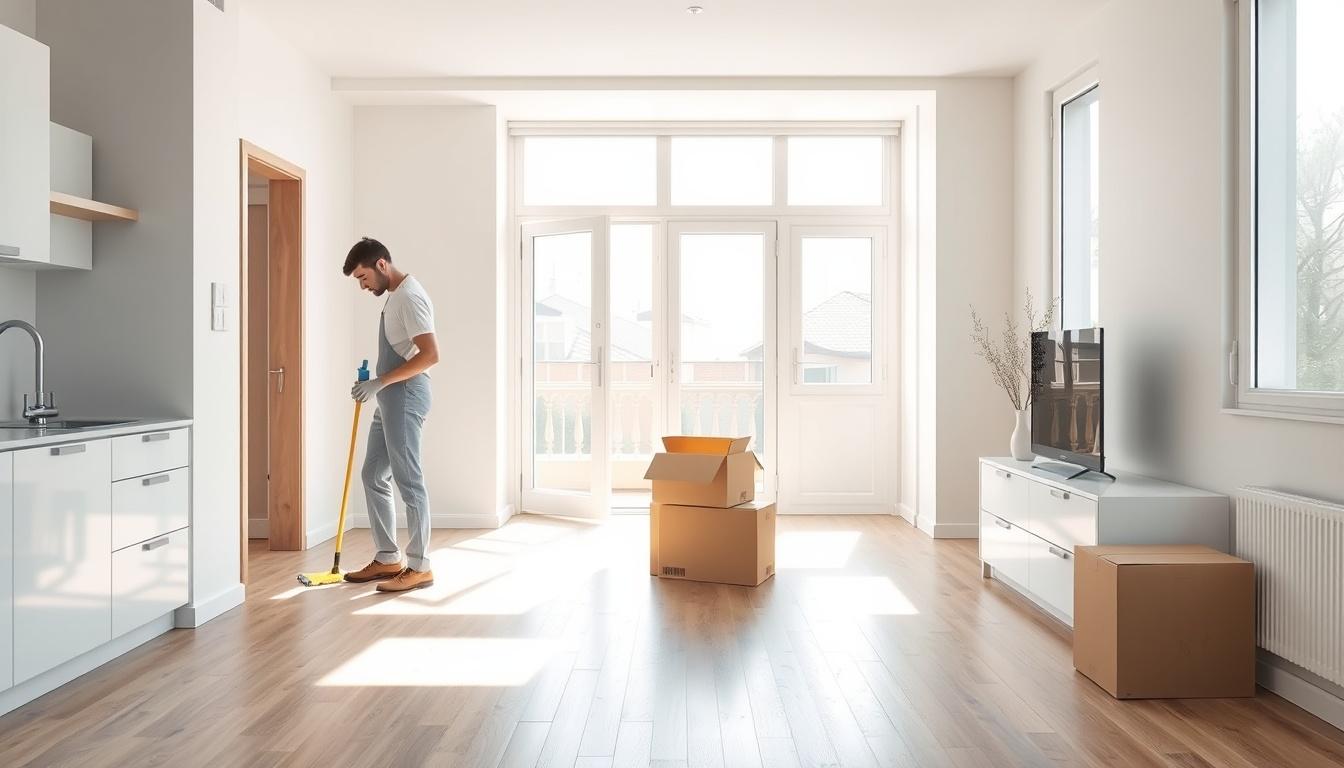 Cleaning for a smoother handover